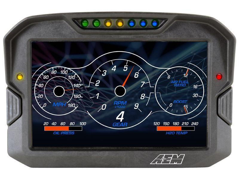 AEM Electronics CD-7LG Carbon Logging Display w/ GPS - Image 10
