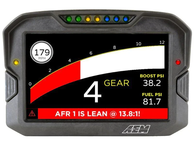 AEM Electronics CD-7LG Carbon Logging Display w/ GPS - Image 5