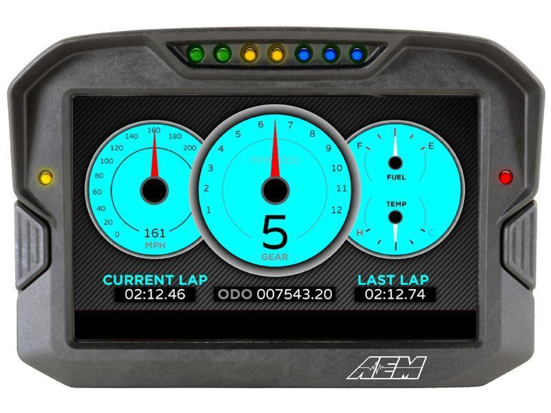 AEM Electronics CD-7LG Carbon Logging Display w/ GPS - Image 7