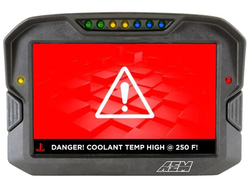 AEM Electronics CD-7LG Carbon Logging Display w/ GPS - Image 9