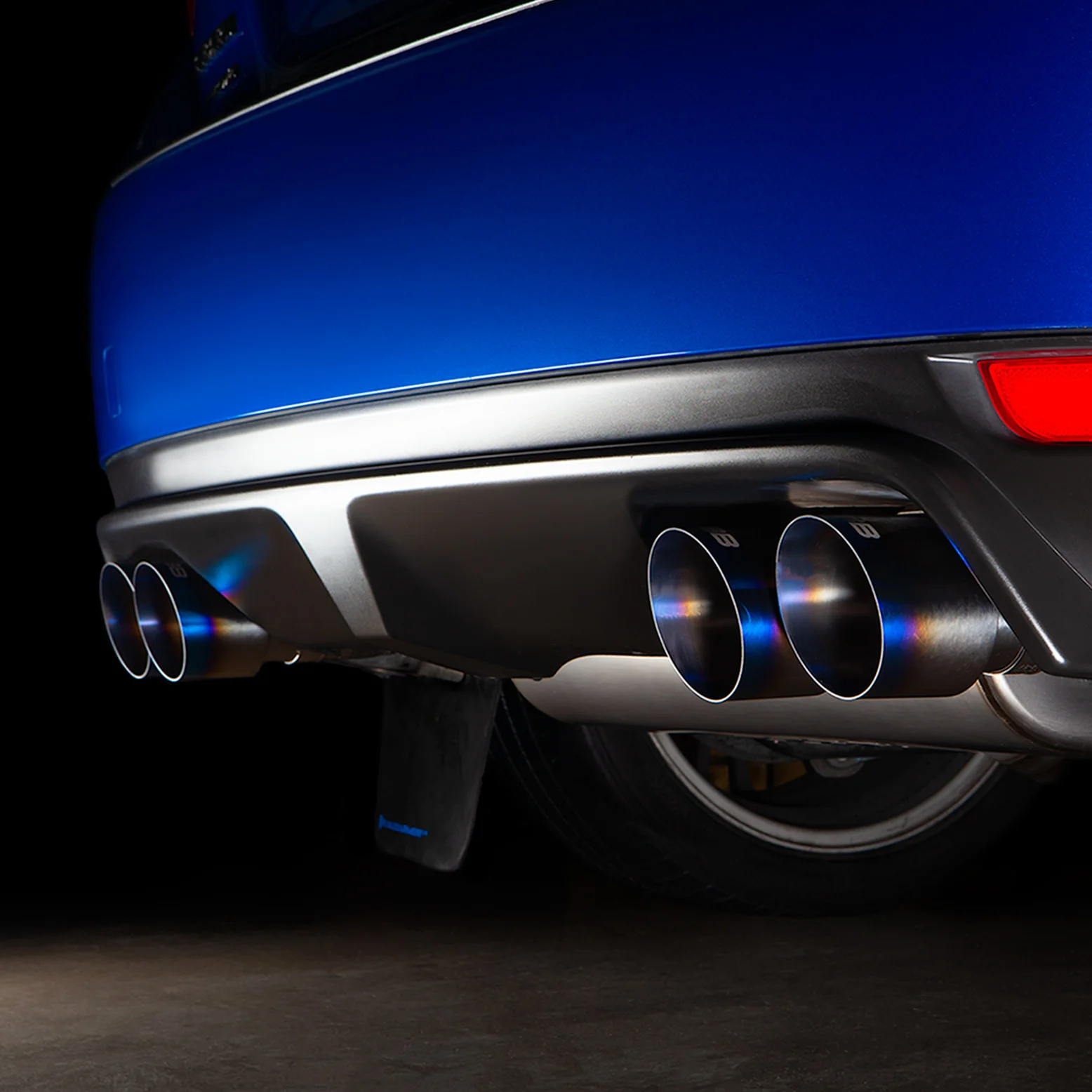 COBB Tuning Blued Titanium Tip Kit 2011-2026 WRX / 2011-2021 STI - Image 5