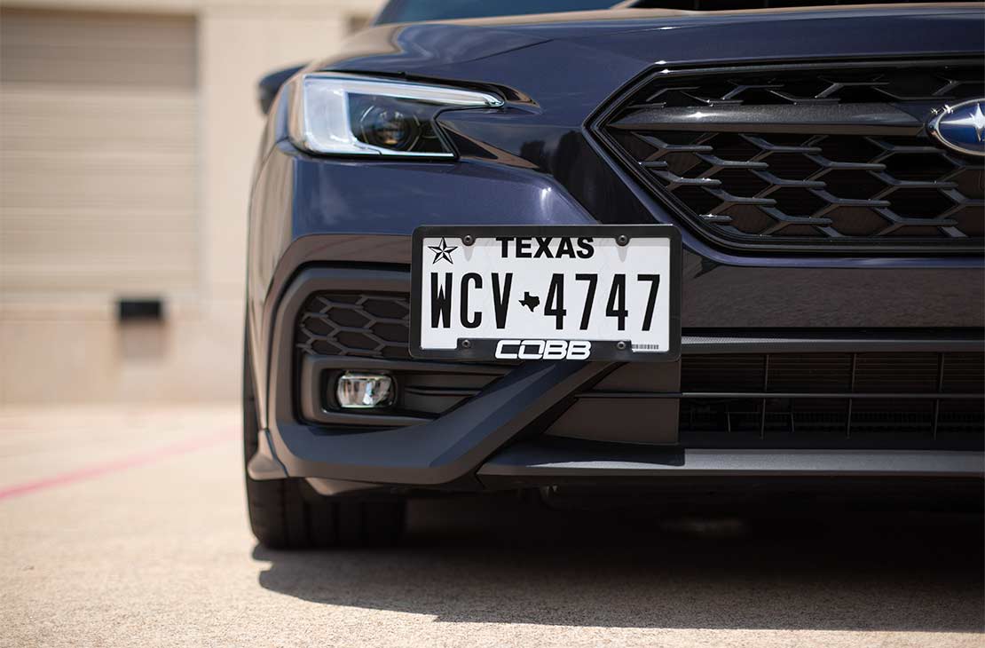 COBB Tuning License Plate Relocation Mount 2015-2026 WRX / 2015-2021 STI - Image 10