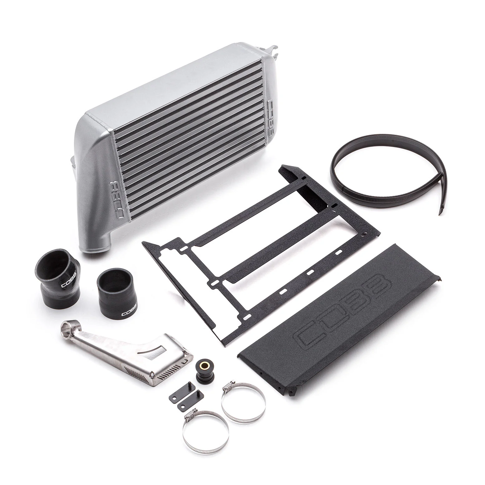 COBB Tuning Silver Top Mount Intercooler Kit 2015-2021 WRX - Image 3