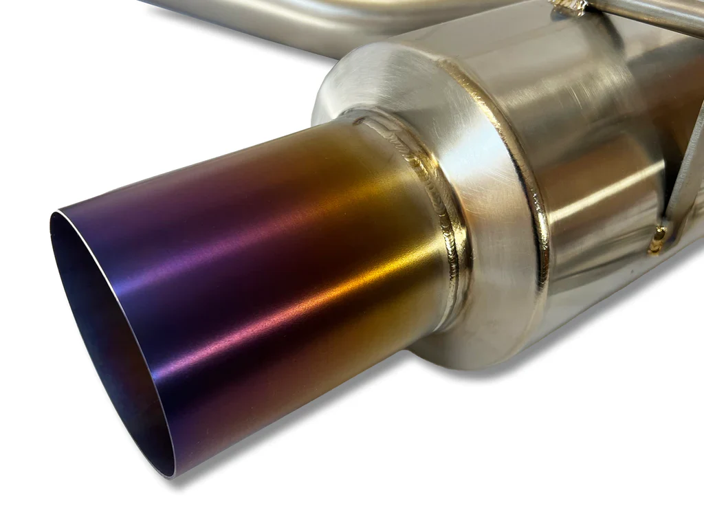 ETS Single Exit Titanium Catback Exhaust 2022+ WRX - Image 2