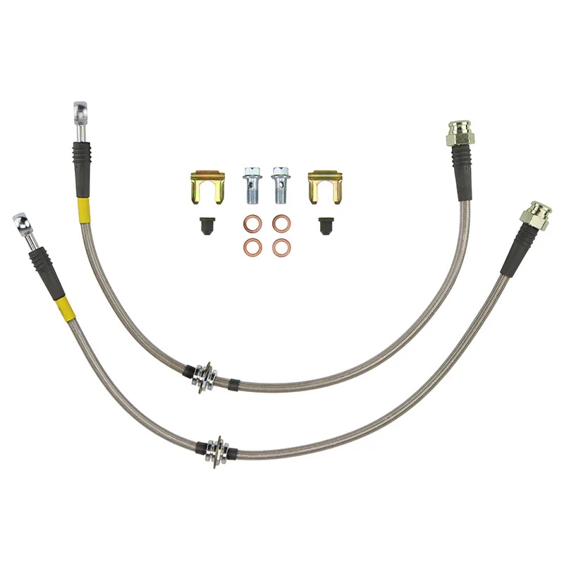 FactionFab Front Stainless Steel Brake Lines 1993-2001 Impreza