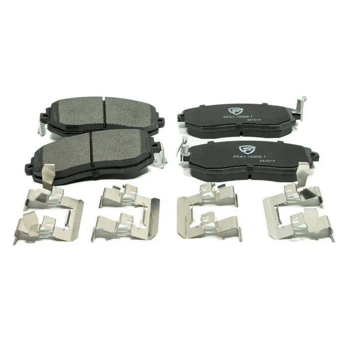 FactionFab V2 Front Brake Pads 2011-2014 WRX - Image 2