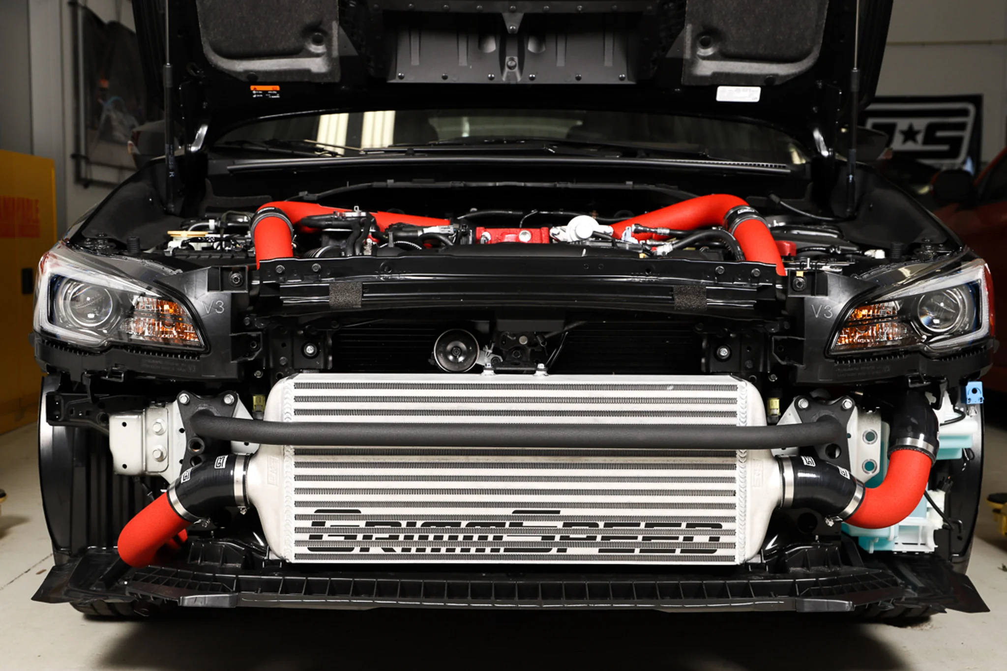 GrimmSpeed Front Mount Intercooler Bumper Bar 2015-2021 WRX/STI - Image 4