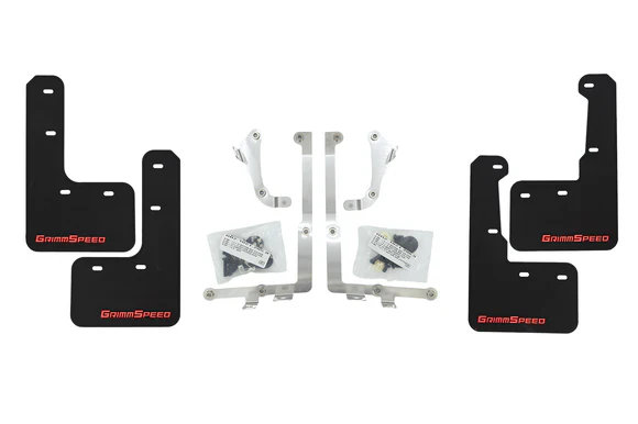 GrimmSpeed Mudflaps 2015-2021 WRX / 2015-2021 STI - Image 4