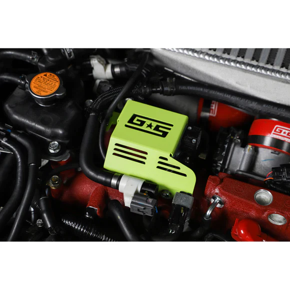 GrimmSpeed Neon Green Electronic Boost Control Cover 2008-2021 STI - Image 2