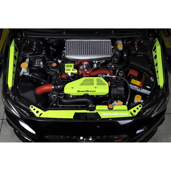 GrimmSpeed Neon Green Electronic Boost Control Cover 2008-2021 STI - Image 3