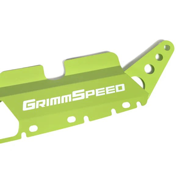 GrimmSpeed Neon Green Radiator Shroud 2015-2021 WRX/STI - Image 2