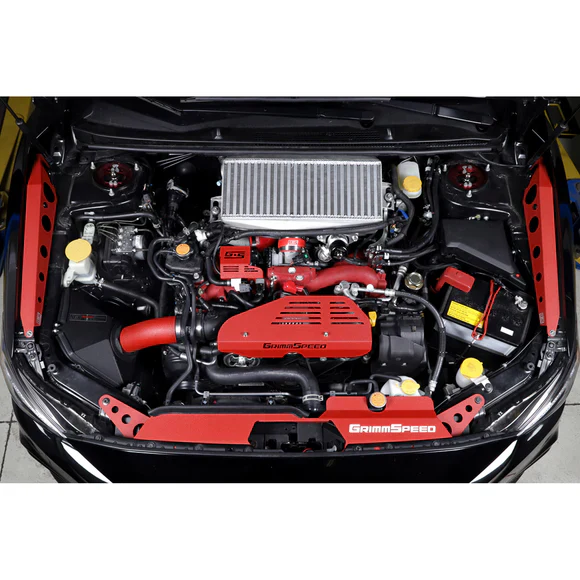 GrimmSpeed Red Electronic Boost Control Cover 2008-2021 STI - Image 2