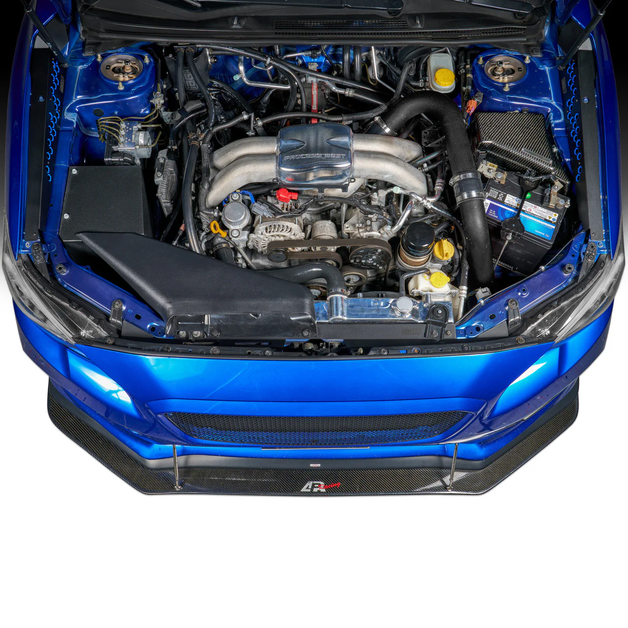 IAG Red Fender Shrouds 2015-2021 WRX / 2015-2021 STI - Image 4