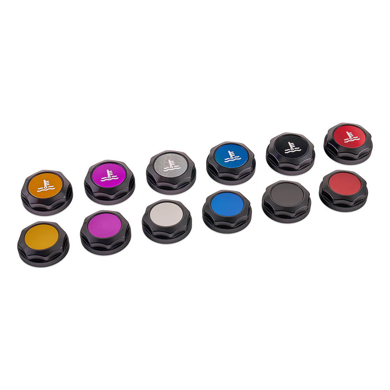 IAG Black Revolve Coolant Reservoir Cap 2002-2026 WRX / 2004-2021 STI - Image 6