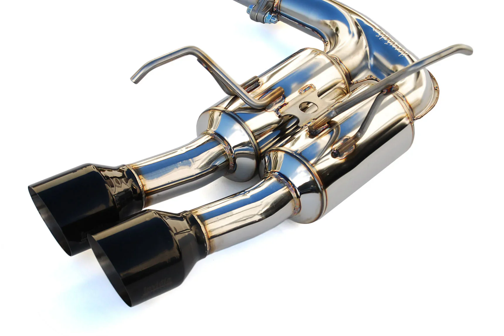 Invidia Gemini R400 Black Tip Catback Exhaust 2015-2021 WRX / 2015-2021 STI - Image 5