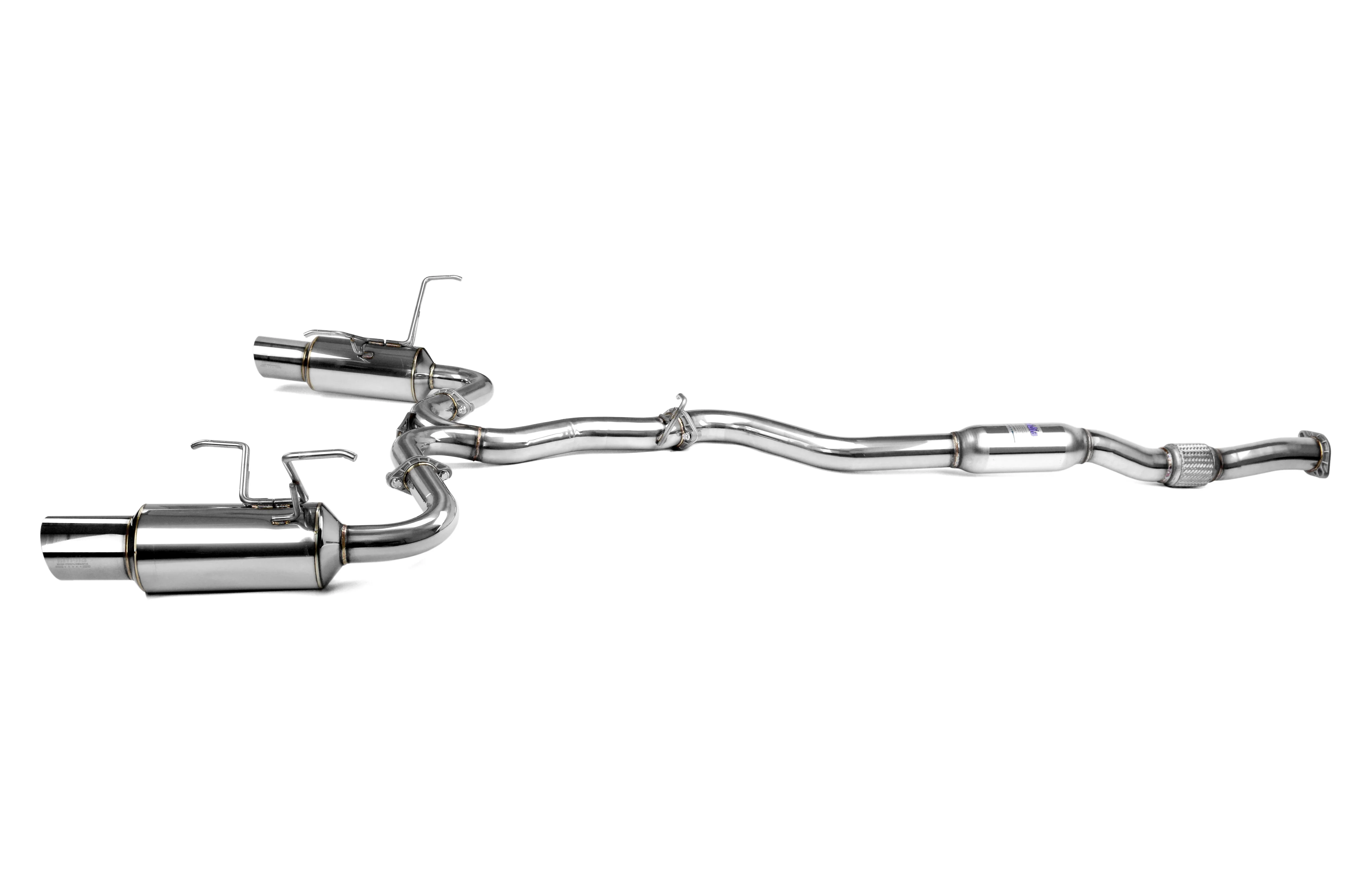 Invidia N1 Stainless Tip Dual Catback Exhaust 2015-2021 WRX / 2015-2021 STI - Image 4