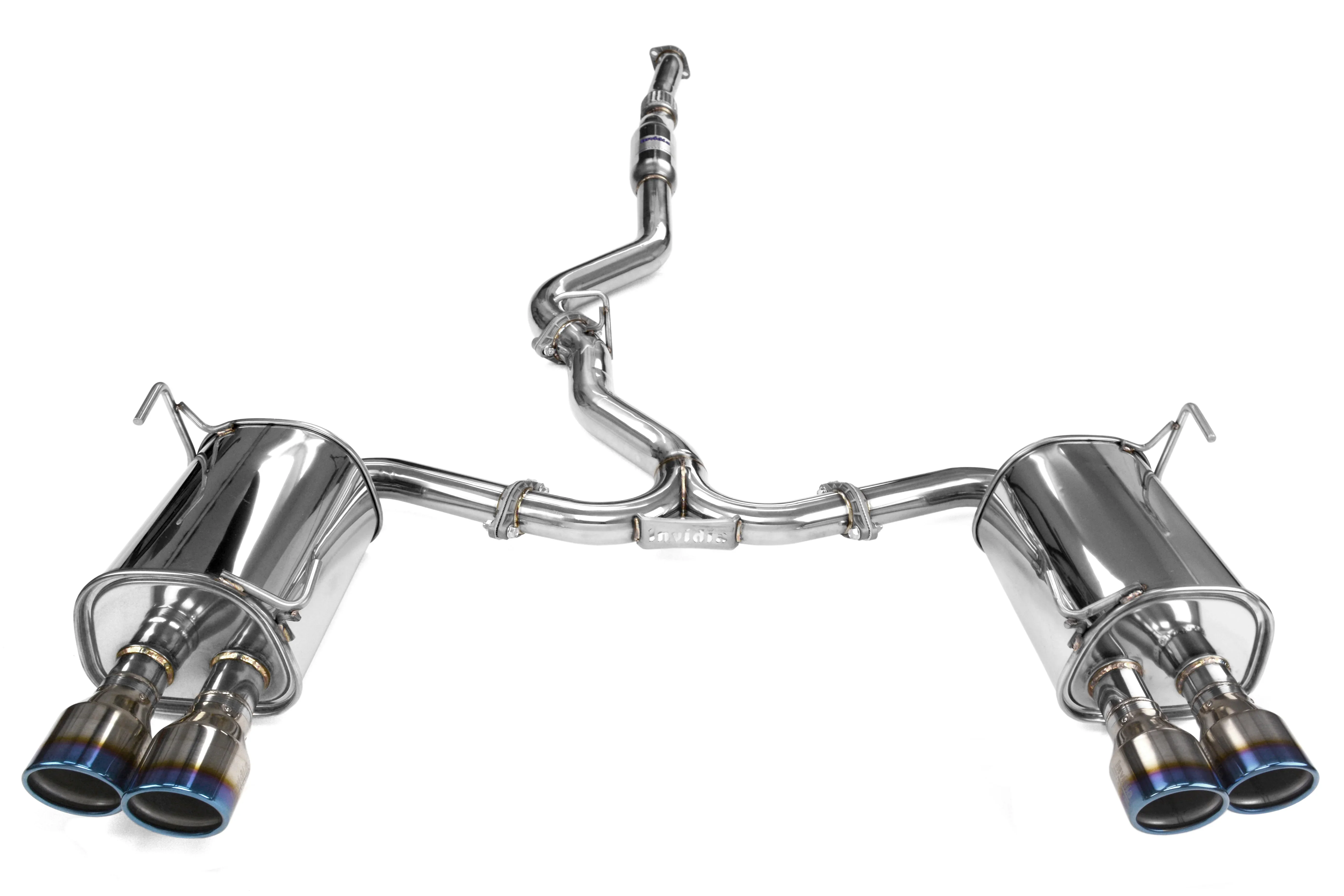 Invidia Q300 Titanium Tip Catback Exhaust 2015-2021 WRX / 2015-2021 STI - Image 2