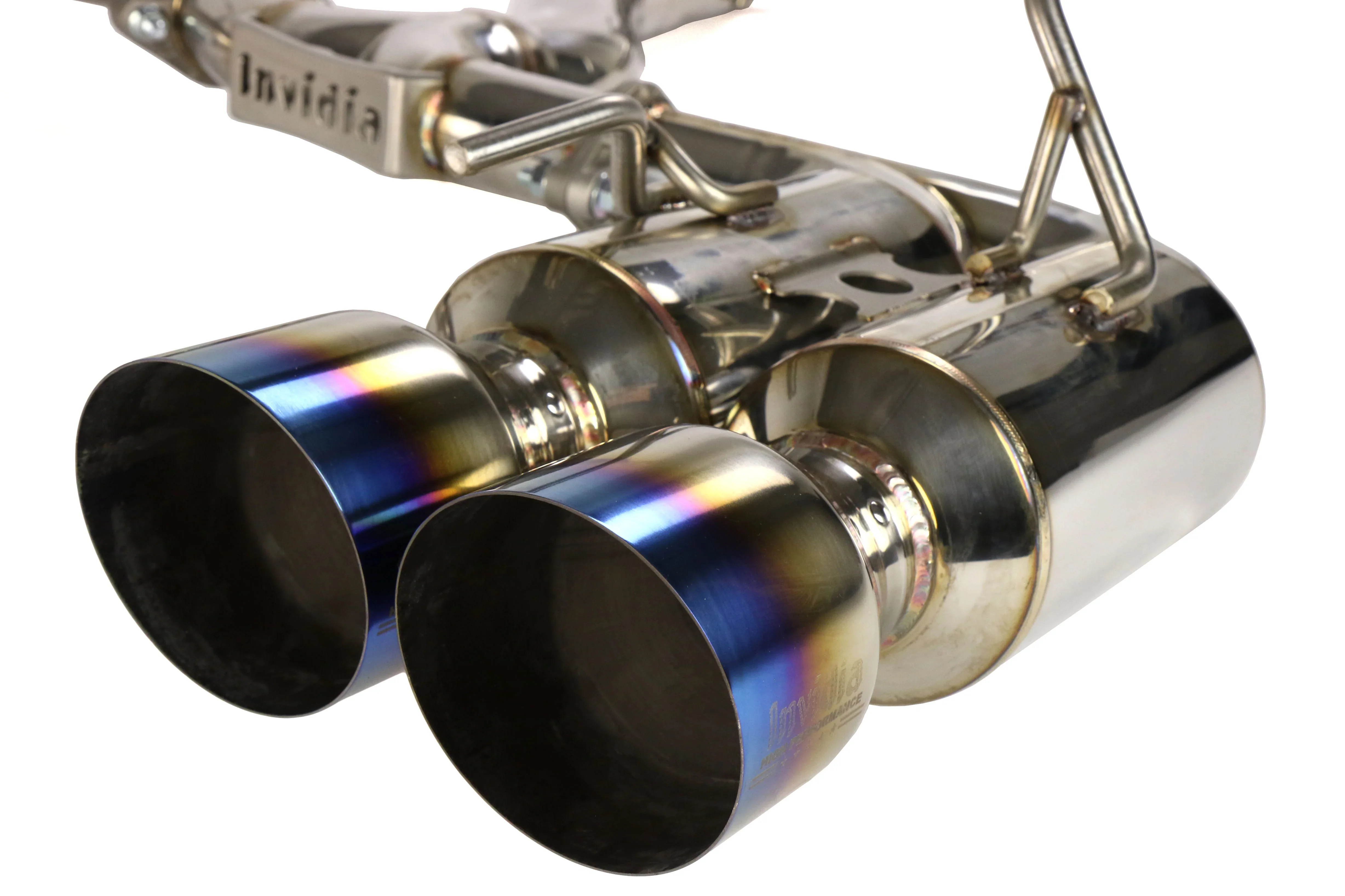 Invidia Gemini R400 Titanium Tip Catback Exhaust 2011-2014 WRX Hatchback / 2008-2014 STI Hatchback - Image 5