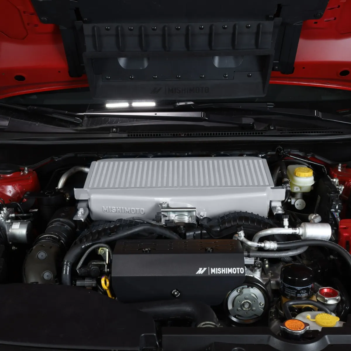 Mishimoto Black Top Mount Intercooler 2022-2026 WRX - Image 10