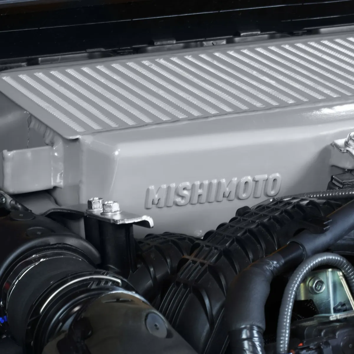 Mishimoto Black Top Mount Intercooler 2022-2026 WRX - Image 11