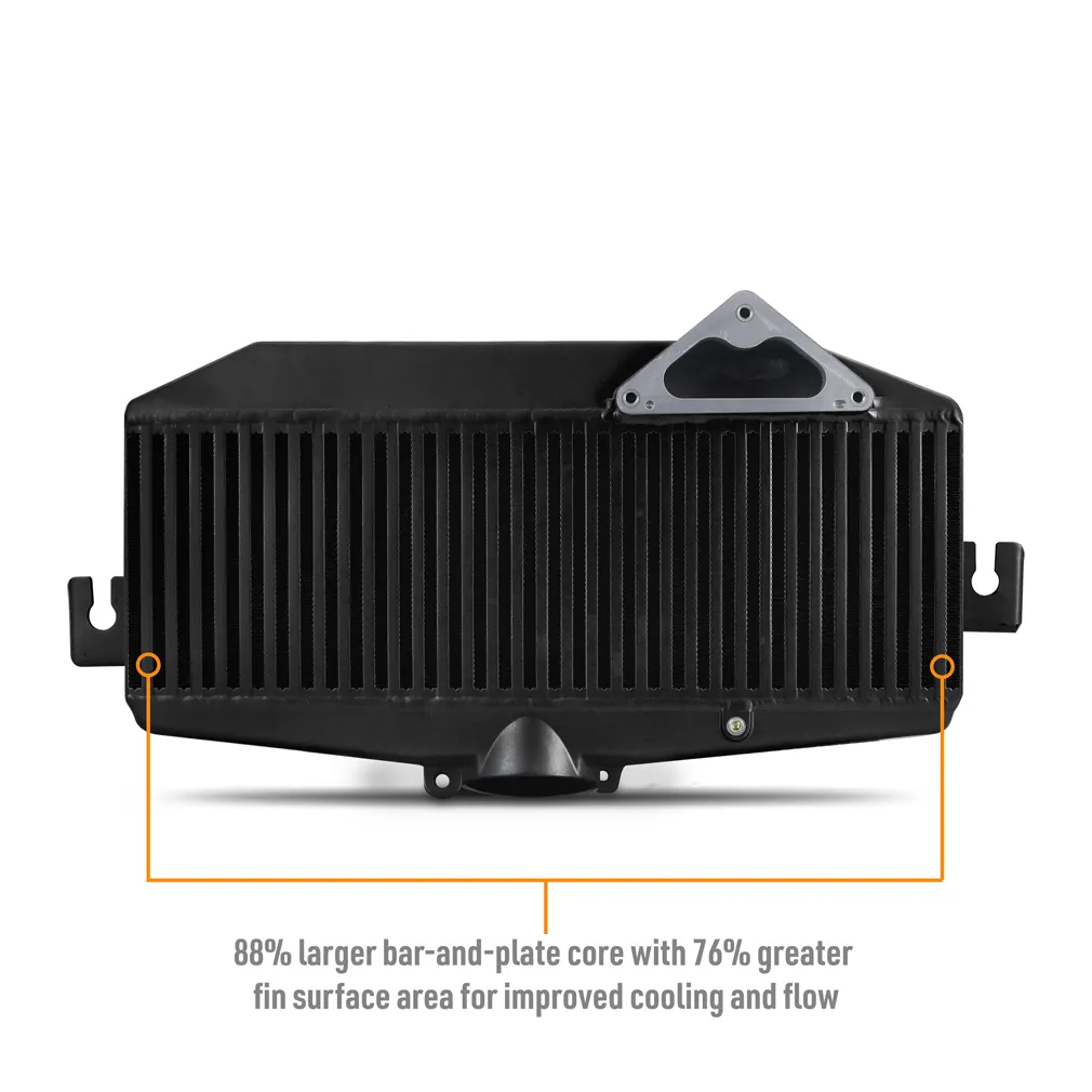 Mishimoto Black Top Mount Intercooler 2022-2026 WRX - Image 2