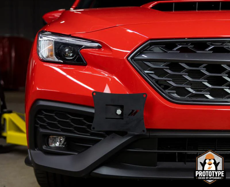Mishimoto License Plate Relocation Kit 2022+ WRX - Image 5
