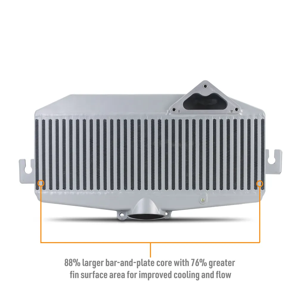 Mishimoto Silver Top Mount Intercooler 2022+ WRX - Image 3