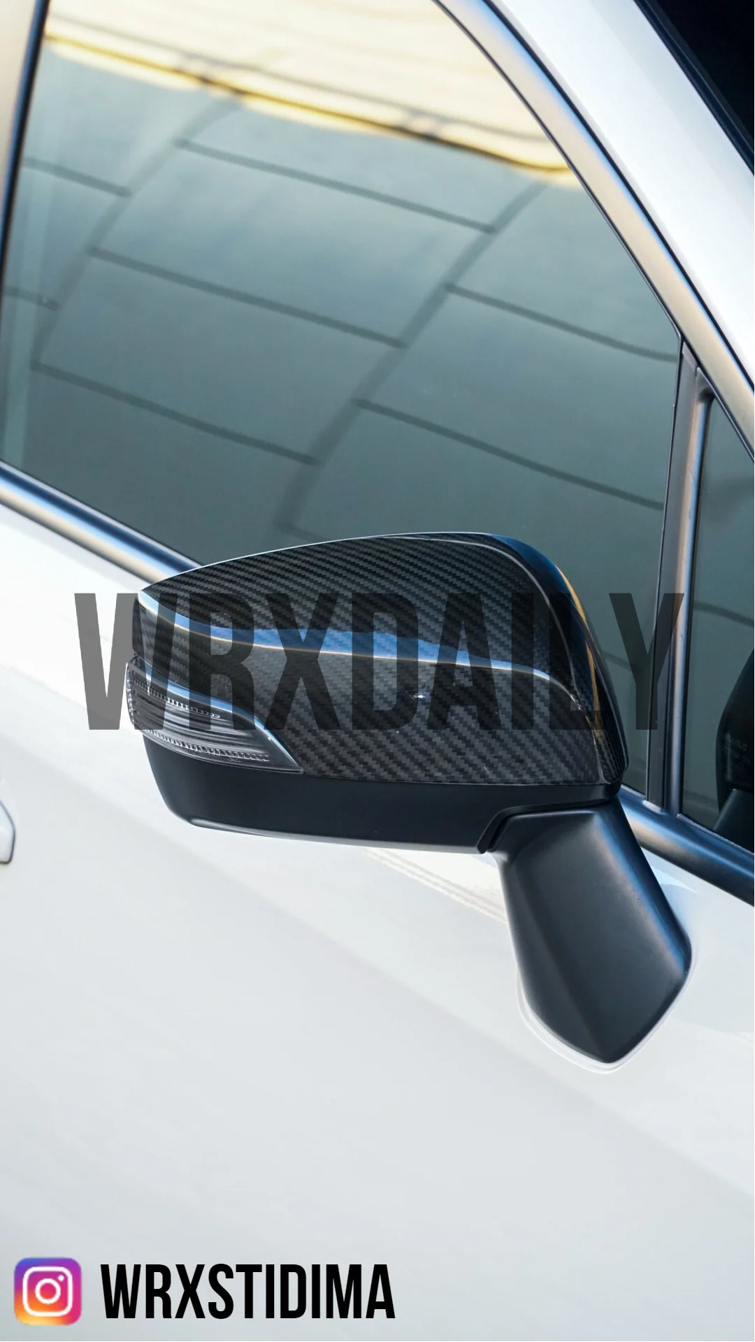 MSP Carbon Fiber LED Mirror Covers 2015-2021 WRX / 2015-2021 STI - Image 4
