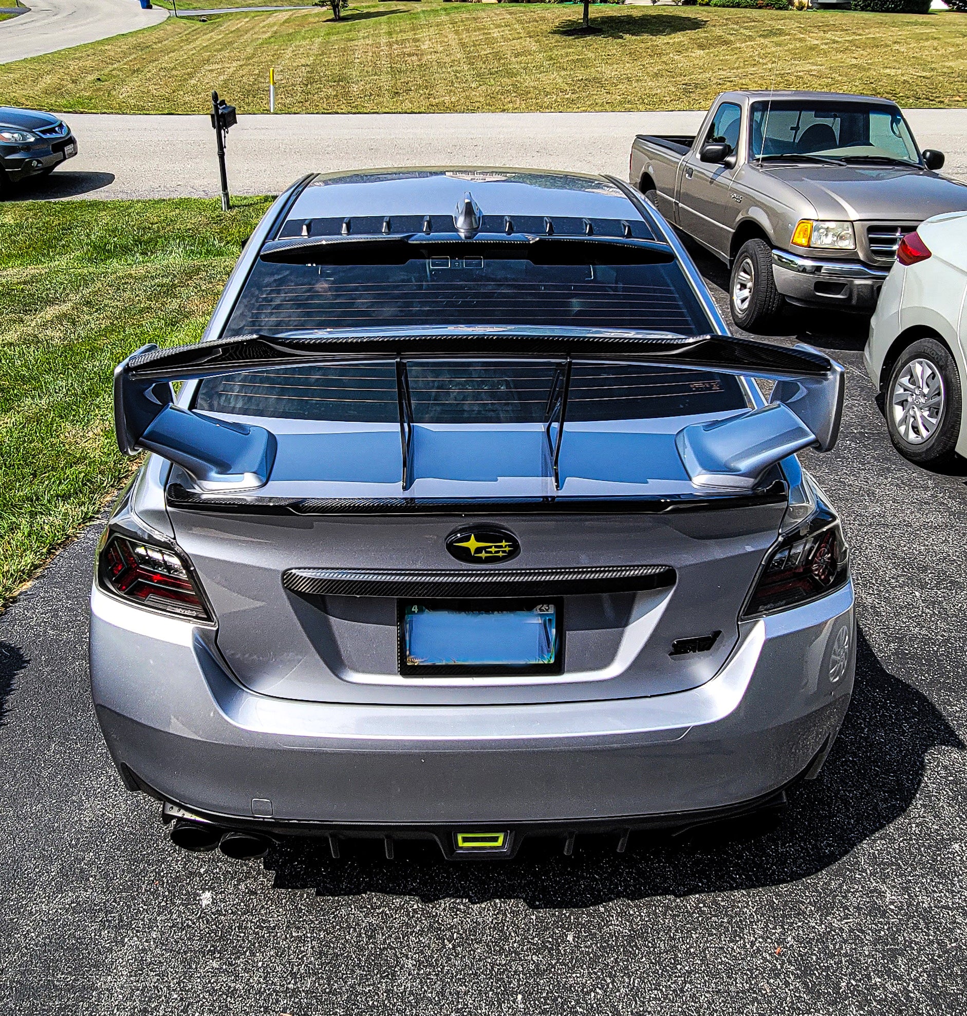 MSP RW Style Carbon Fiber Trunk Spoiler 2015-2021 WRX / 2015-2021 STI - Image 4