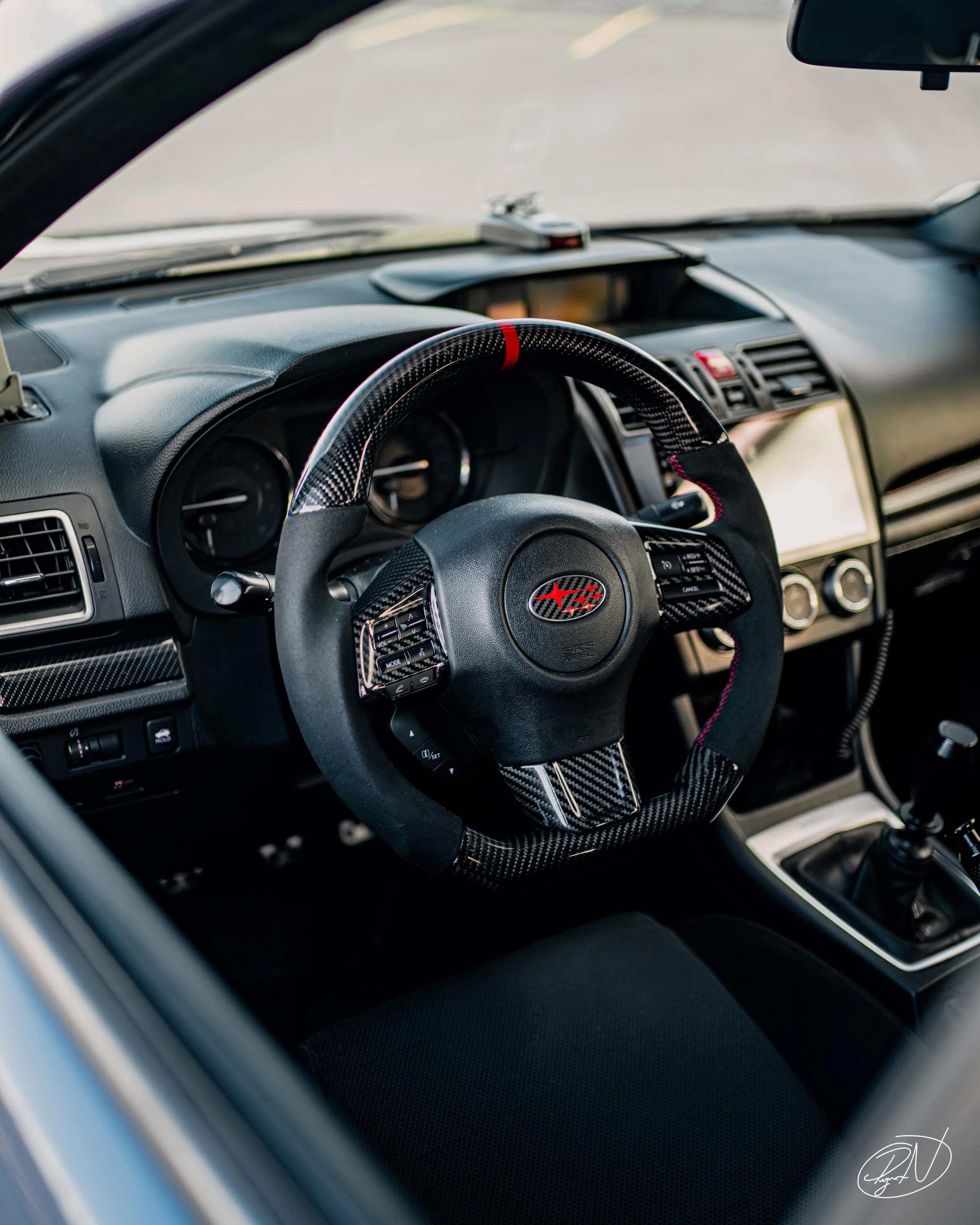 MSP Carbon Fiber Steering Wheel 2015-2021 WRX / 2015-2021 STI - Image 4