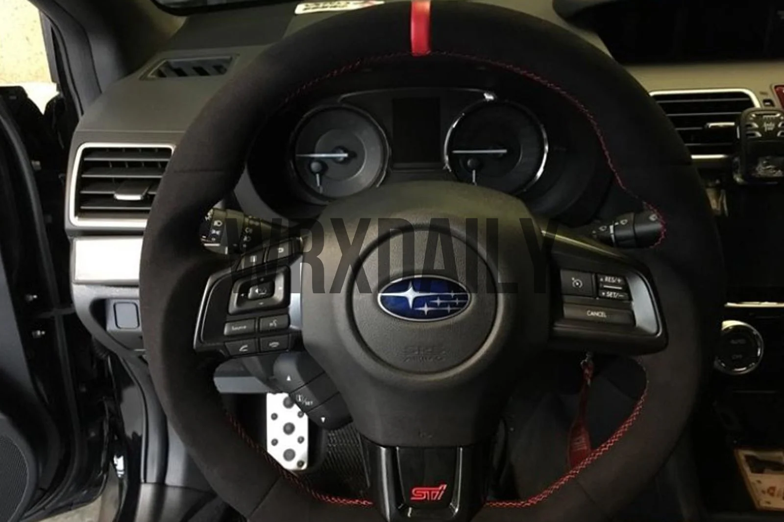MSP Suede Steering Wheel 2015-2021 WRX/STI - Image 3