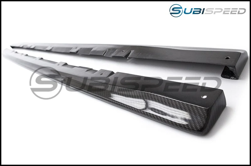 OLM CS Style Carbon Fiber Side Skirts 2015-2021 WRX / 2015-2021 STI - Image 4