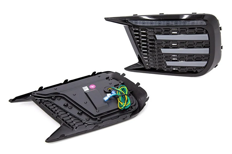 OLM DRL/Sequential Turn Tri Bar Bezel 2018-2021 WRX/STI - Image 3