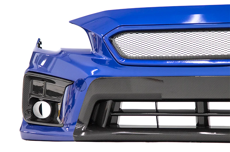 OLM Dry Carbon Fiber Lower Bumper Cover 2018-2021 WRX/STI - Image 6