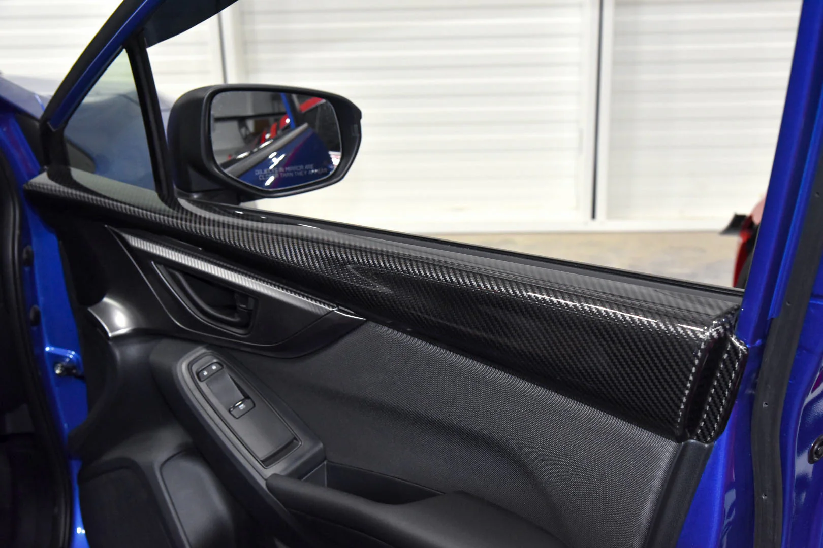 OLM LE Carbon Fiber Upper Front Door Panels 2022-2026 WRX - Image 6