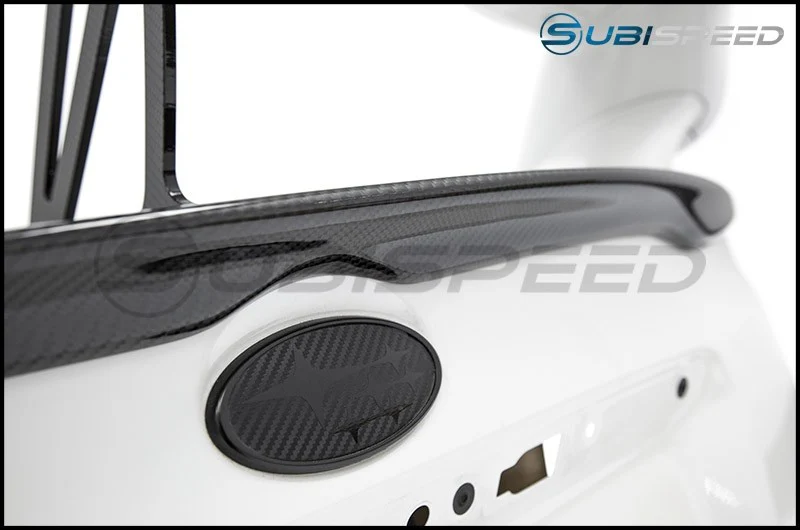 OLM Rippu Carbon Fiber Trunk Lip Spoiler 2015-2021 WRX/STI - Image 5