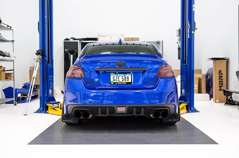 OLM Single Point Paint Matched Duckbill Trunk Spoiler 2015-2021 WRX/STI - Image 2