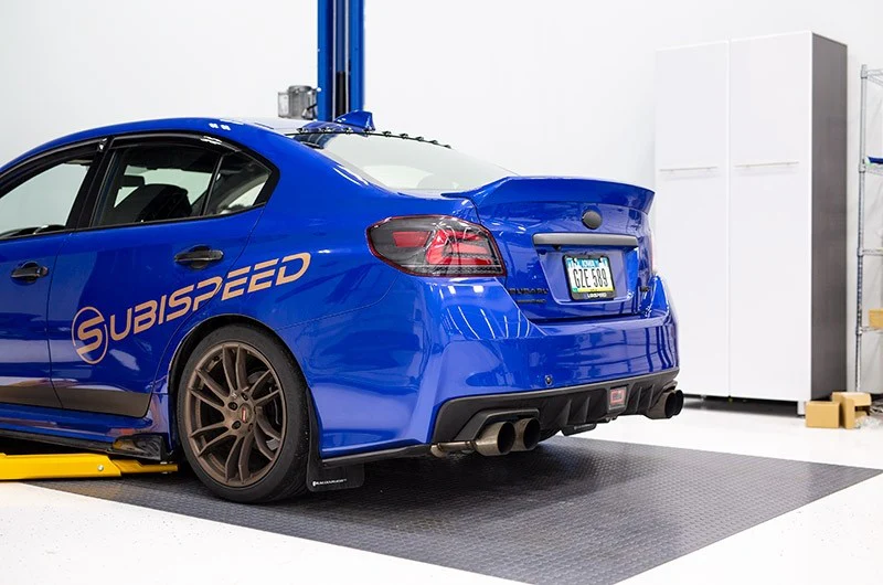 OLM Single Point Paint Matched Duckbill Trunk Spoiler 2015-2021 WRX/STI - Image 3