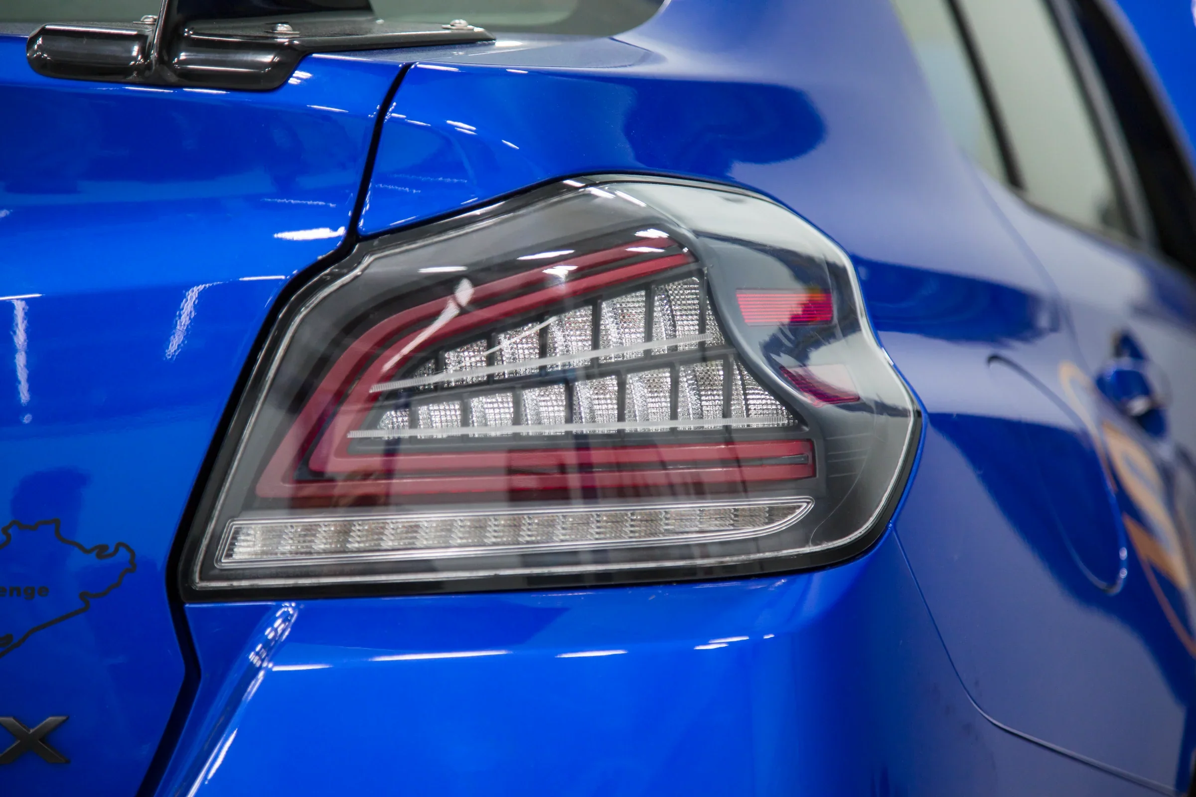 OLM Spec CR Sequential LED Tail Lights Clear Lens 2015-2021 WRX/STI - Image 5