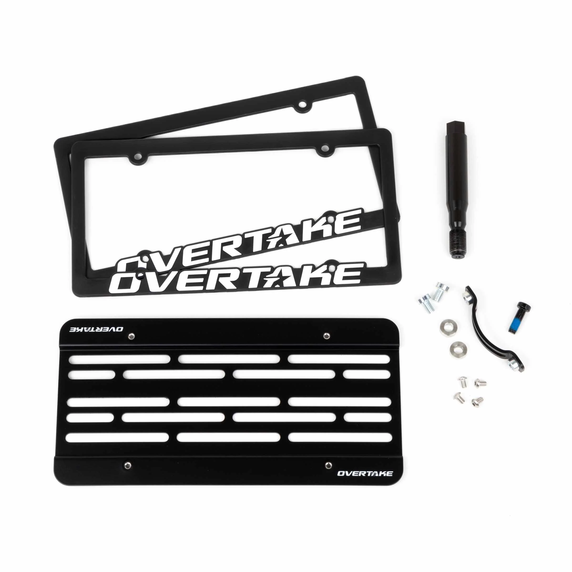OVERTAKE MaxxAdjust License Plate Relocation Kit 2018-2026 WRX / 2018-2021 STI - Image 2