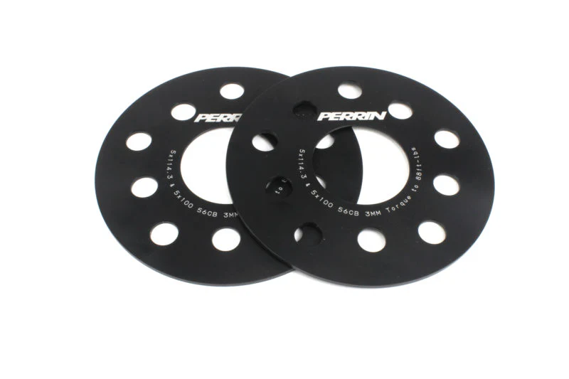 Perrin 5x114.3 / 5x100 3mm Wheel Spacers 2002-2026 WRX / 2004-2021 STI - Image 4