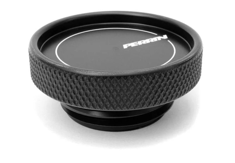 Perrin Black Oil Cap 2002+ WRX / 2004-2021 STI - Image 3