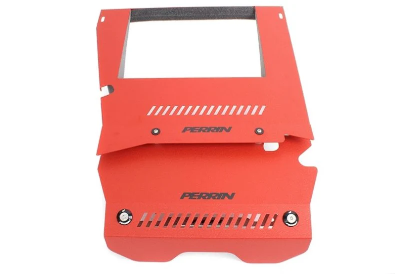 Perrin Red Intercooler Shroud 2015-2021 WRX - Image 2