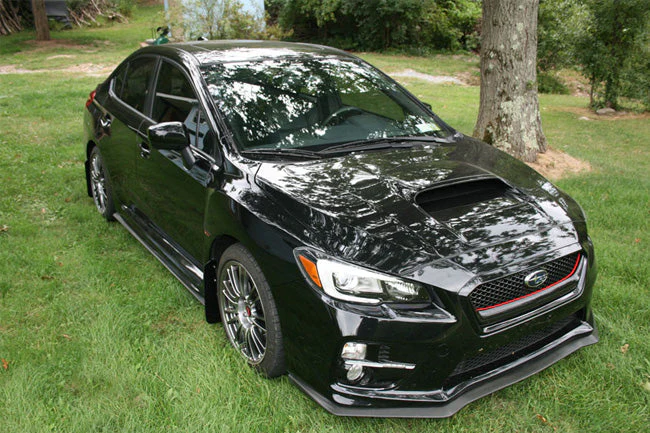 Rally Armor Black UR Mud Flap Silver Logo 2015-2021 WRX/STI - Image 10