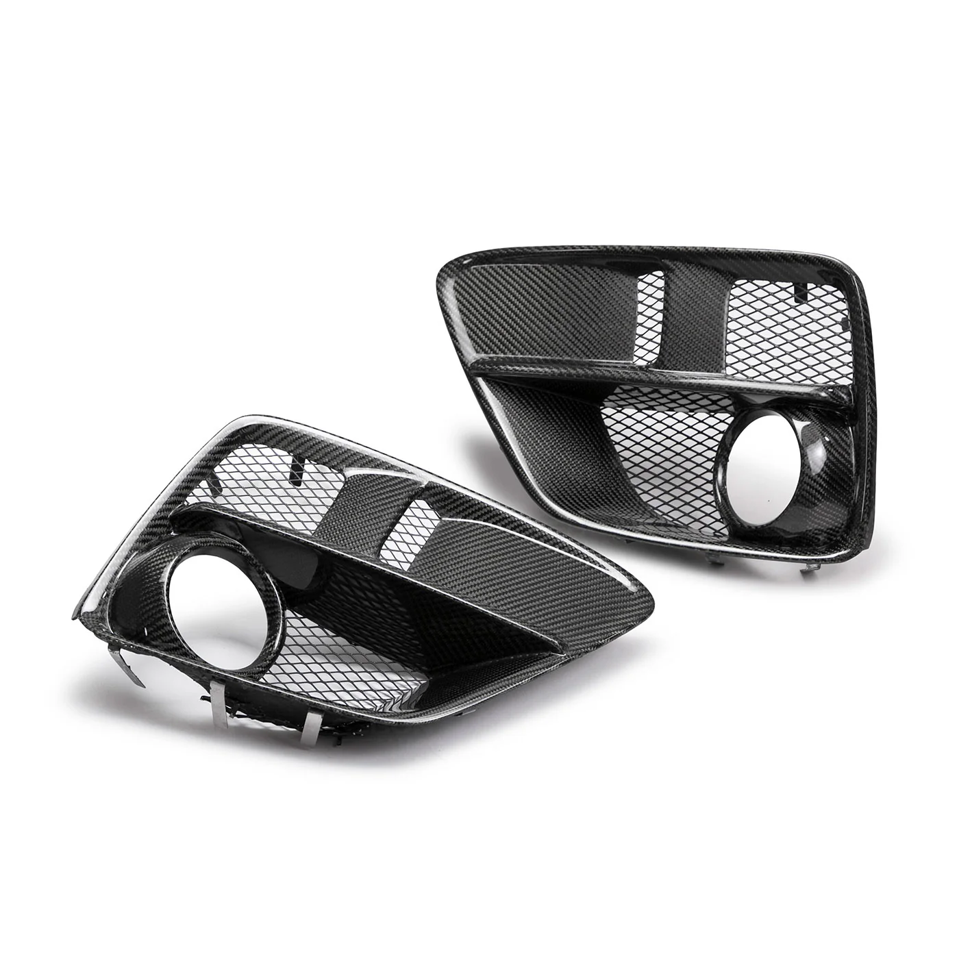 Seibon Carbon Fiber Fog Light Surround 2015-2017 WRX/STI - Image 3