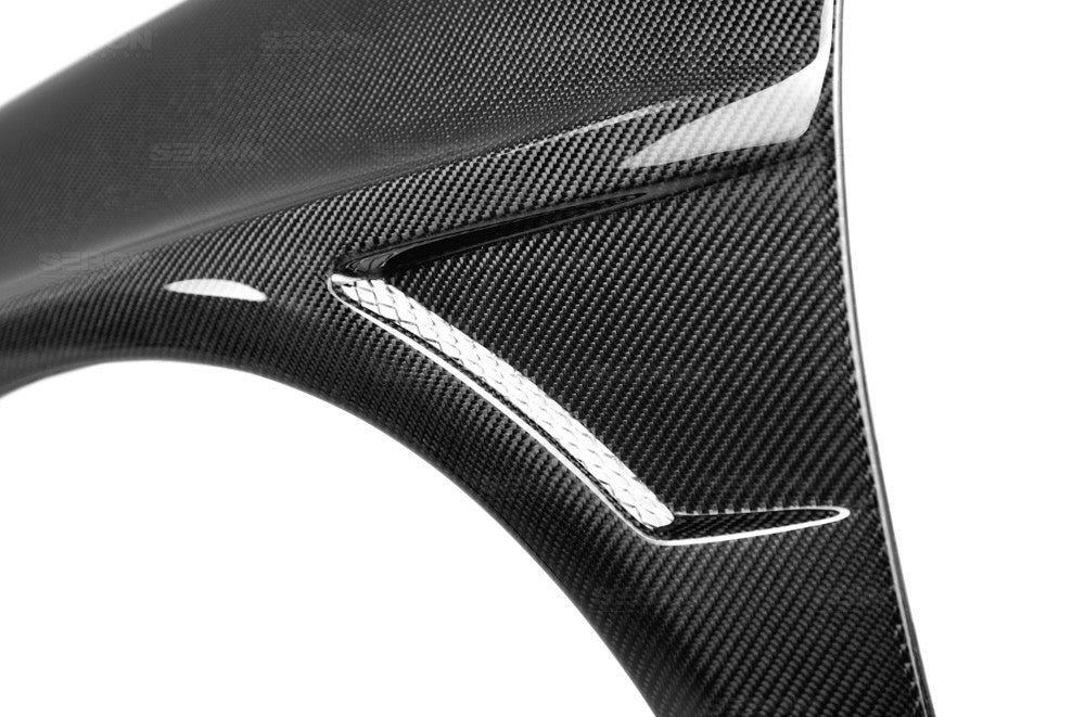 Seibon Carbon Fiber Wide Fenders 2004-2005 Impreza/WRX/STI Sedan - Image 4