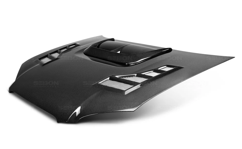 Seibon CW Style Carbon Fiber Hood 2004-2005 Impreza/WRX/STI - Image 2