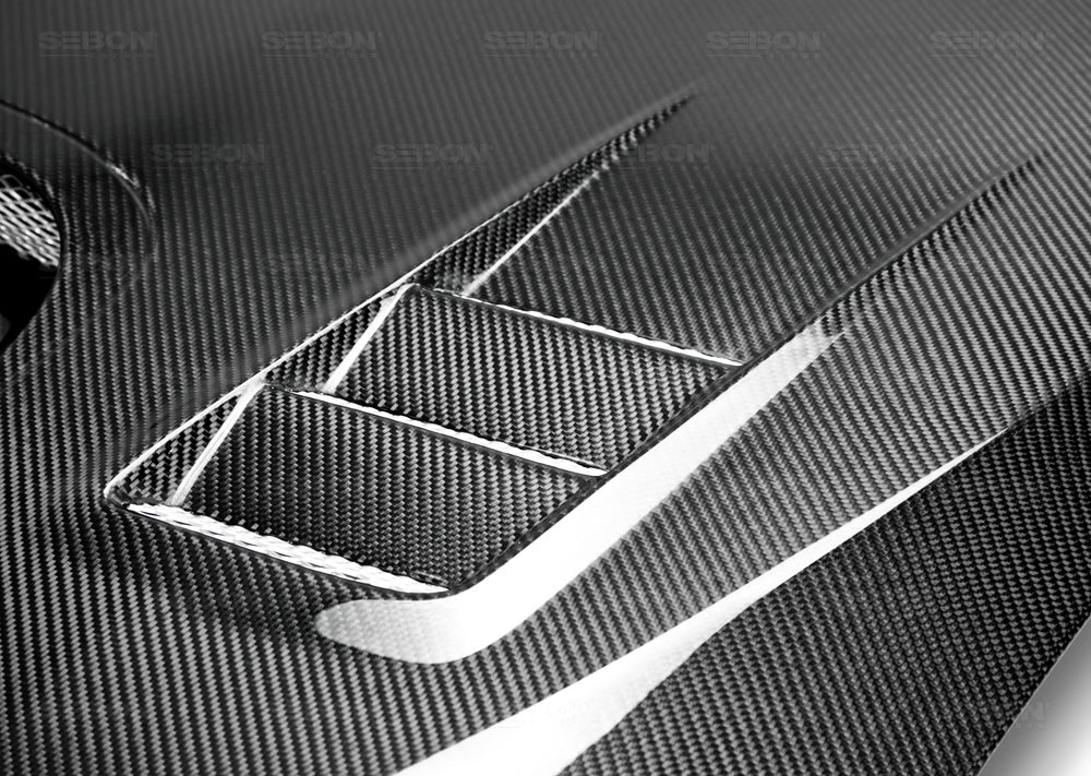 Seibon CW Style Carbon Fiber Hood 2015-2021 WRX/STI - Image 4