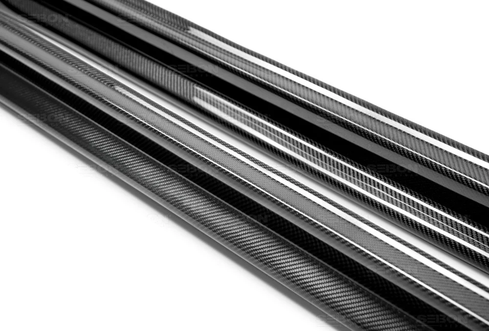 Seibon CW Style Carbon Fiber Side Skirts 2004-2005 Impreza/WRX - Image 3