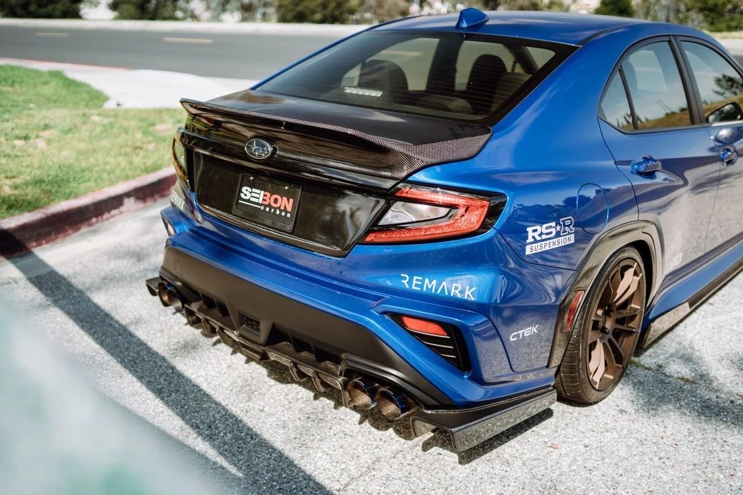 Seibon MB Style Carbon Fiber Side Skirts 2022+ WRX - Image 10
